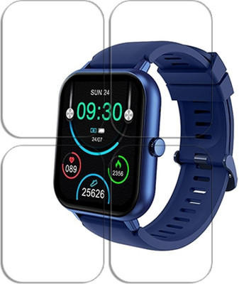 ARBAN Edge To Edge Tempered Glass for PTron Reflect Ace 1.85 inch SMARTWATCH SCREEN GUARD(Pack of 4)