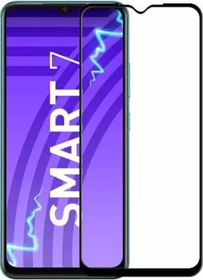 SRT Edge To Edge Tempered Glass for Infinix Smart 7(Pack of 1)