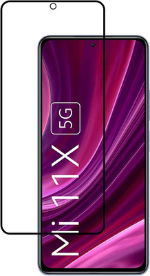 NaturalBuy Edge To Edge Tempered Glass for Mi 11x 5G Mi 11x Pro 5G / Xiaomi 11i / 11i Hypercharge [Premium Quality](Pack of 1)