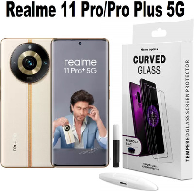 GDBUY Edge To Edge Tempered Glass for realme 11 Pro+ 5G(Pack of 1)