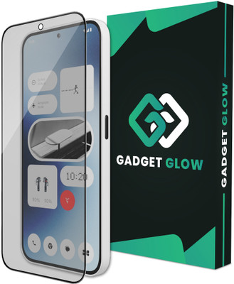 Gadget Glow Edge To Edge Tempered Glass for Nothing Phone (2a) 5G, Nothing 2A, Nothing Phone (2a) 5G, Nothing 2A Plus, Matte Finish Glass(Pack of 1)