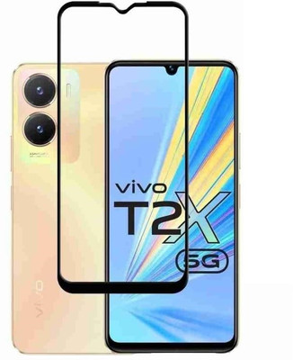 iCopertina Edge To Edge Tempered Glass for Vivo T2X 5G(Pack of 1)