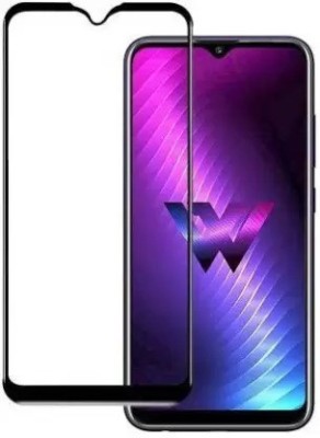 VISHRN Edge To Edge Tempered Glass for LG W30 PRO(Pack of 1)