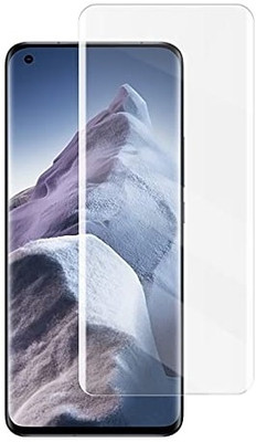 A-Allin1 Edge To Edge Tempered Glass for Xiaomi Mi 11 Ultra, UV Temper Glass Edge to Edge HD Quality Full Screen Coverage With UV Full Glue(Pack of 1)