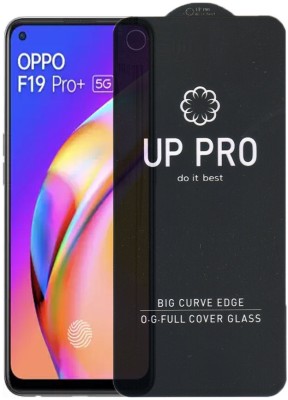 S-Softline Edge To Edge Tempered Glass for Oppo F19 Pro Plus 5G, UP Pro Branded Edge to Edge HD Quality Full Screen Coverage(Pack of 1)