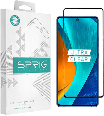 Sprig Edge To Edge Tempered Glass for OPPO F23 5G(Pack of 1)