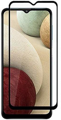 DMJHP Edge To Edge Tempered Glass for Samsung Galaxy F12(Pack of 1)