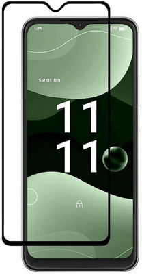 FwellT Edge To Edge Tempered Glass for Lava Yuva/Lava Yuva 2//Lava Yuva 2 Pro/Lava Blaze 1X 5G(Pack of 1)
