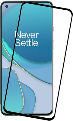 HIE POWER Edge To Edge Tempered Glass for OnePlus Nord 2 5G-Advanced 9H Protector with Easy Installation(Pack of 1)