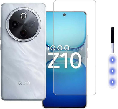 A-Allin1 Edge To Edge Tempered Glass for IQOO Z10 5G, UV Tempered Glass Screen Protector(Pack of 1)