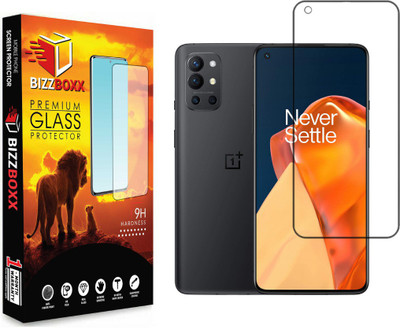 BizzBoxx Edge To Edge Tempered Glass for OnePlus 9 5G, OnePlus 9R 5G(Pack of 1)