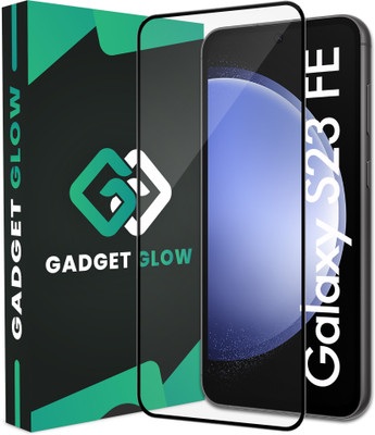 Gadget Glow Edge To Edge Tempered Glass for Samsung Galaxy S23 FE 5G, Samsung Galaxy S23 FE, Samsung S23 FE 5G, Samsung S23 FE(Pack of 1)