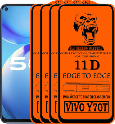 TWIGLO Edge To Edge Tempered Glass for VIVO Y70T(Pack of 4)