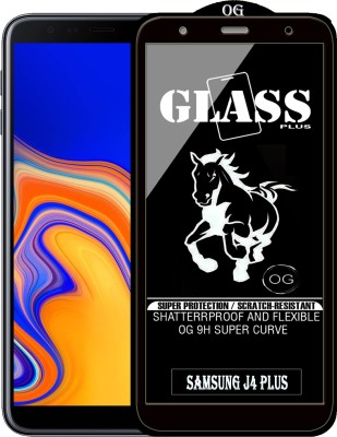 PFOAM Edge To Edge Tempered Glass for SAMSUNG GALAXY J4 PLUS(Pack of 1)