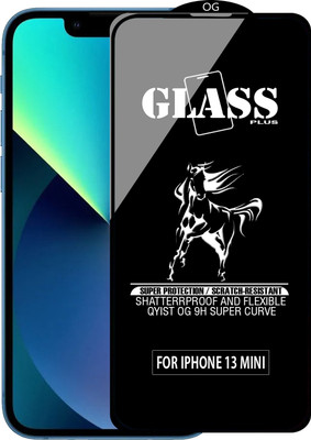 Qyist Edge To Edge Tempered Glass for IPHONE 13 MINI(Pack of 1)