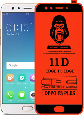 Rofix star Edge To Edge Tempered Glass for OPPO F3 PLUS(Pack of 1)
