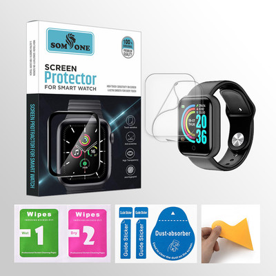 SOMTONE Edge To Edge Tempered Glass for BOULT Swing 1.9 INCH Smartwatch 2 PROTECTOR + 2 WIPES + 2 DUST REMOVAL STICKER + 1 WIPER(Pack of 2) SOMTONE Edge To Edge Tempered Glass for BOULT Swing 1.9 INCH Smartwatch 2 PROTECTOR + 2 WIPES + 2 DUST REMOVAL STICKER + 1 WIPER(Pack of 2)