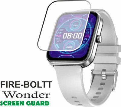 JSGROWITTECH Edge To Edge Tempered Glass for FIRE-BOLTT WONDER 1.8INCH(Pack of 1)