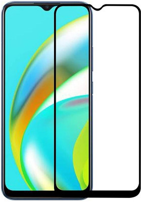 ChutPutMart Edge To Edge Tempered Glass for Oppo A17K Screen Protector Full HD(Pack of 1)