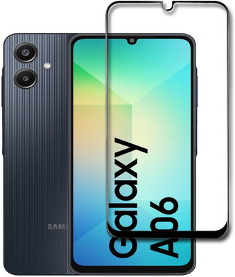NKCASE Edge To Edge Tempered Glass for Samsung Galaxy A06(Pack of 1)