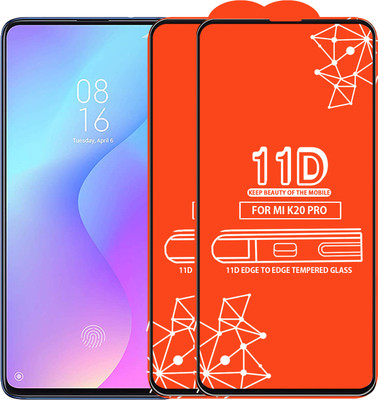 Roxel Edge To Edge Tempered Glass for Mi K20 Pro(Pack of 2)