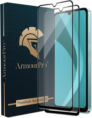 ArmourPro Edge To Edge Tempered Glass for Poco C75 5G, Redmi A4 5G, Poco C75 5G/ Redmi A4 5G(Pack of 2)