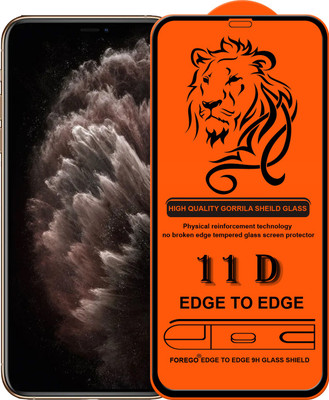 Forego Edge To Edge Tempered Glass for APPLE iPhone 11 Pro Max(Pack of 1)