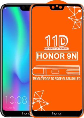 TWIGLO Edge To Edge Tempered Glass for Honor 9N(Pack of 1)