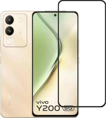 iCopertina Edge To Edge Tempered Glass for Vivo Y200 5G(Pack of 1)