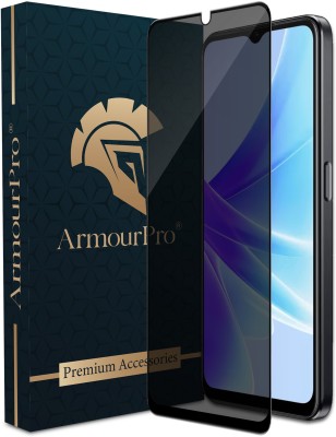 ArmourPro Edge To Edge Tempered Glass for Oppo A77s, Oppo A18, Oppo A78 5G, Oppo A77, Oppo A15, Oppo A15s, Oppo A16K, Oppo A57 2022, Oppo A53s 5G, Privacy Anti Spy Glass(Pack of 1)