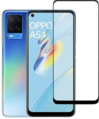 NIXSTAR Edge To Edge Tempered Glass for Oppo A54 4G(Pack of 1)