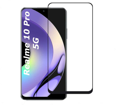 EITANSHA CREATION Edge To Edge Tempered Glass for Realme 10 Pro 5G.(Pack of 1)