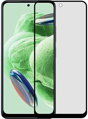 ALFA URBAN Edge To Edge Tempered Glass for Samsung A54 5G / S23FE 5G Edge to Edge HD + Tempered Glass with Easy Self Installation Kit | Black(Pack of 1)