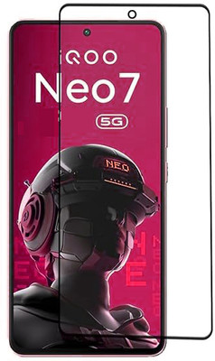 iCopertina Edge To Edge Tempered Glass for IQOO Neo 7 5G(Pack of 1)