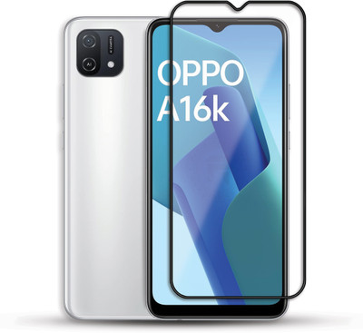 PROACCS Edge To Edge Tempered Glass for OPPO A16K(Pack of 1)