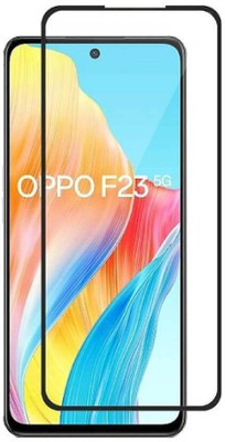 HUPSHY Edge To Edge Tempered Glass for OPPO F23 5G(Pack of 1)