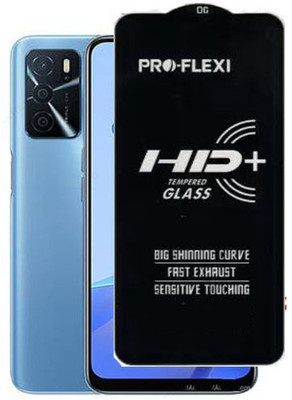 Vvr Edge To Edge Tempered Glass for Oppo A16(Pack of 1)