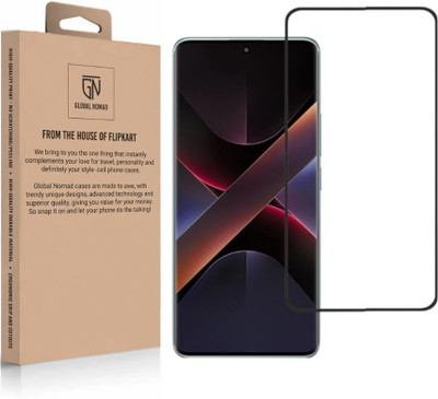 GLOBAL NOMAD Edge To Edge Tempered Glass for Vivo T4x 5G(Pack of 1)