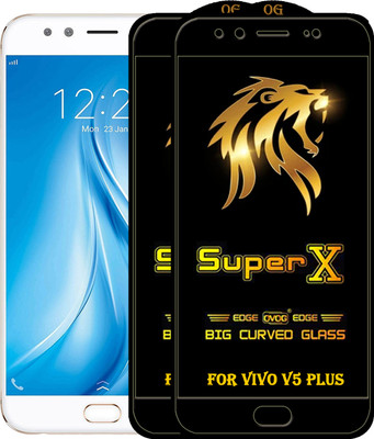 PFOAM Edge To Edge Tempered Glass for VIVO V5 PLUS(Pack of 2)