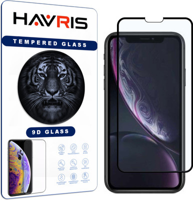 Havris Edge To Edge Tempered Glass for Apple iPhone XR(Pack of 1)