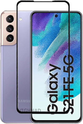 1DOLLAR Edge To Edge Tempered Glass for Samsung Galaxy S21 FE,Samsung Galaxy S21 FE(11D GLASS-9H)(Pack of 1)