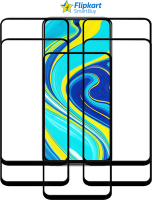 Flipkart SmartBuy Edge To Edge Tempered Glass for REDMI NOTE 9 PRO MAX(Pack of 5)