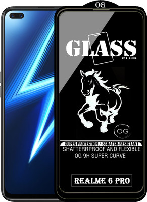PFOAM Edge To Edge Tempered Glass for REALME 6 PRO(Pack of 1)