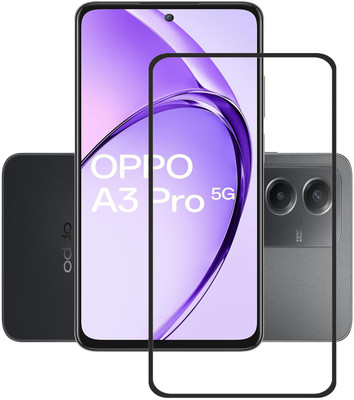 SNMART Edge To Edge Tempered Glass for Oppo A83 Pro 5G(Pack of 1)