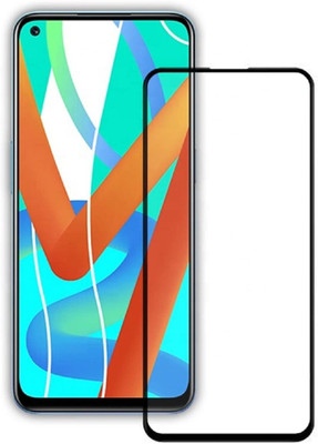 O2MG Edge To Edge Tempered Glass for OPPO F19s(Pack of 1)