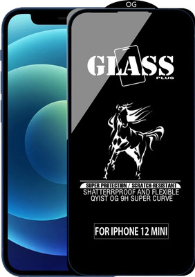 Qyist Edge To Edge Tempered Glass for IPHONE 12 MINI(Pack of 1)