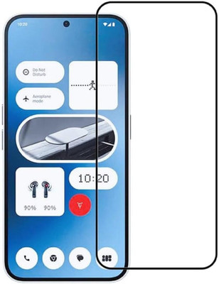 AKSHUD Edge To Edge Tempered Glass for Nothing Phone 3(a)(Pack of 1)
