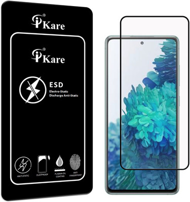 iKare Edge To Edge Tempered Glass for Samsung Galaxy A20(Pack of 1)