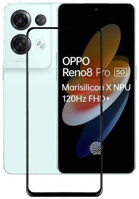 ROYALBASE Edge To Edge Tempered Glass for Oppo Reno 8 pro 5G(Pack of 1)