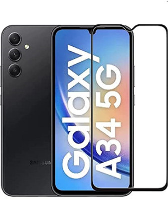 PROTE Edge To Edge Tempered Glass for Samsung Galaxy A34 5G(Pack of 1)